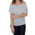 Blusa Feminina Manga Curta Bata Ombro a Ombro em Viscolycra - loja online
