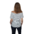 Blusa Feminina Manga Curta Bata Ombro a Ombro em Viscolycra - comprar online