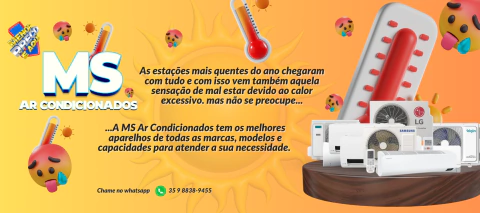 Banner de MS Ar Condicionados