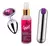 Combo Bala carga usb + Plug + Lubricante Sexitive