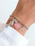 Pulseira Cavalo Marinho Rosa em Aço Inoxidável - Ref 1835 na internet