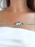 Chocker Strass Azul Água em Aço Inoxidável - Ref 1745 - comprar online