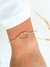 Imagem do Bracelete Ajustável Nó em Aço Inoxidável - Ref 1858