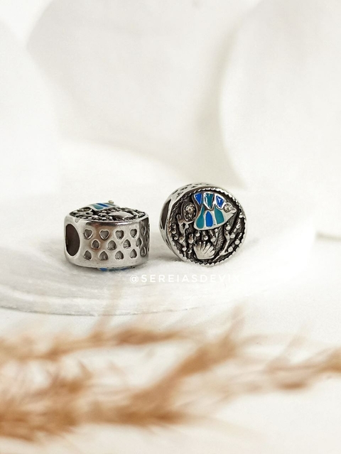 Berloque Fundo do Mar Peixinho em Aço Inoxidável