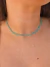 Chocker Azul Miçangas Troca Pingente - Ref 2179 - Sereias de Vix