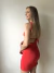 VESTIDO FRENTE ÚNICA VERMELHO - Sunshine Store