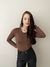 BODY BÁSICO MARROM - comprar online
