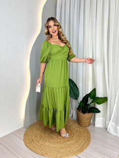 Vestido Longo Encanto na internet