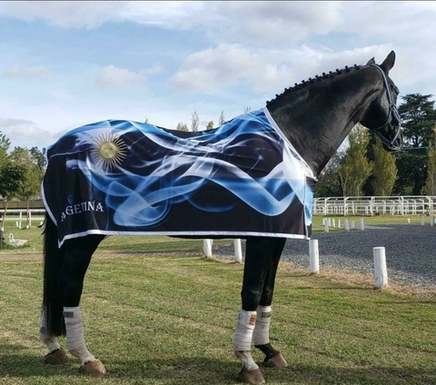 Manta de Argentina Double Black