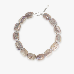 colar choker feminino perola barroca legitima