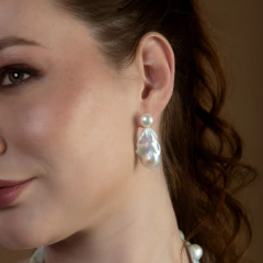 Brinco Brisa G - Perla Bella