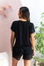 Pijama Dalia Negro - comprar online
