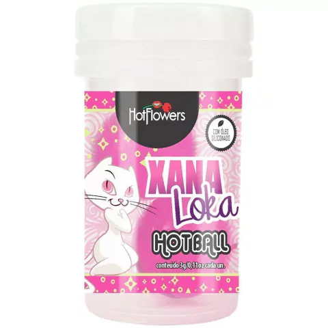 HOT BALL BOLINHA SOFT BALL XANA LOKA DUPLA 3G HOT FLOWERS
