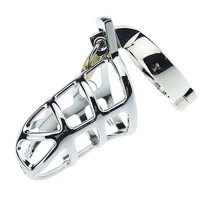 CINTO DE CASTIDADE MASCULINO AÇO INOX 50mm.