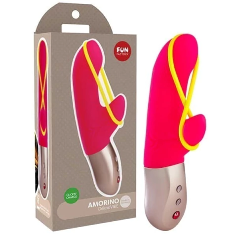Vibrador Duplo de Silicone Amorino - Fun Factory