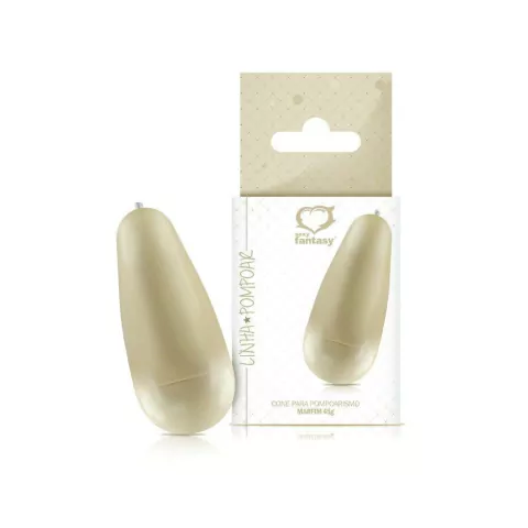 CONE POMPOAR MARFIM 45G SEXY FANTASY
