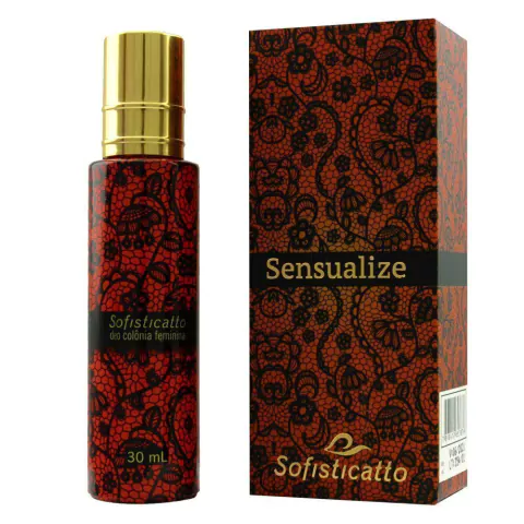 Sensualize Colônia Feminina Afrodisíaca 30ml Sofisticatto