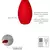 Estimulador Clitoriano por Ondas de Pressão Vermelho - comprar online