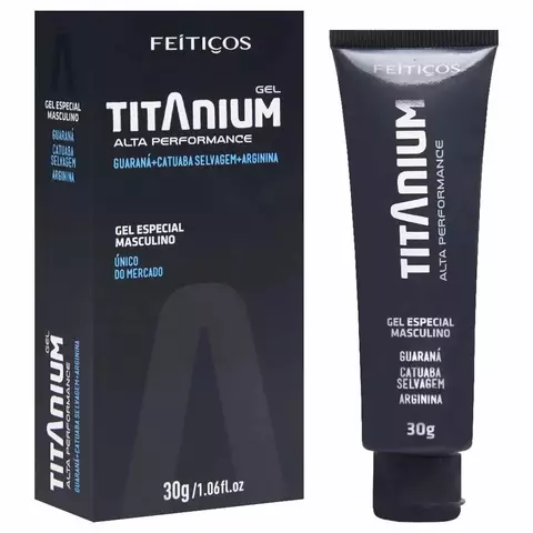 Titanium Gel Especial Masculino 30G Feitiços