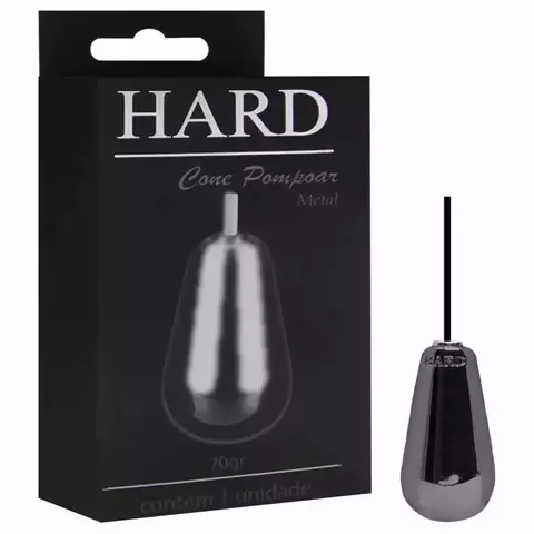 Cone Hard Metal Preto 70gr
