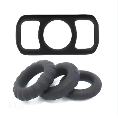 Kit com 04 anéis penianos