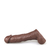 Imagem do Pênis Realístico Real 9 Chocolate 20x4,5cm