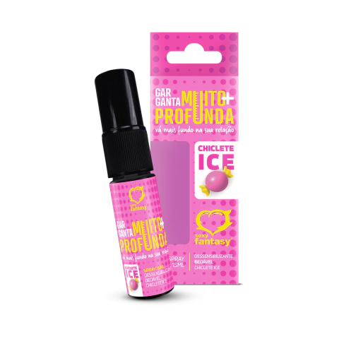 Garganta Muito+ Profunda Spray Chiclete Ice
