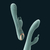 Vibrador Rabbit c/ Vibração Dupla e Slap