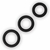 Kit com 3 Anéis Penianos Power Plus Soft Silicone Snug Ring - LOVETOY - comprar online