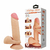 Pênis Realístico Cyber com Ventosa, com Camada de Dupla Densidade 20,5×4,4 cm – SLIDING SKIN