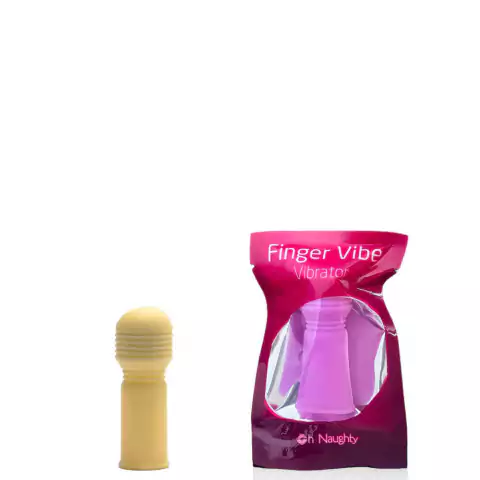 Dedeira Vibratória com Saliências – FINGER SLEEVE