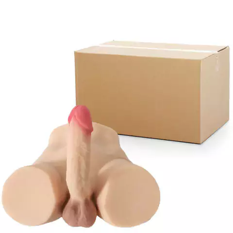 Masturbador Corpo Masculino - Pênis Realístico e Ânus