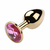 PLUG DOURADO PEDRA (G)