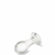 Plug Anal de Vidro Grande com Pedra - Sex Shop Rio Preto