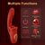 Vibrador Ponto G com Estimulador Clitoriano Boca e Língua 2 - comprar online