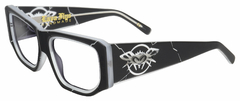 Óculos De Sol Black Lava Fly Handmade