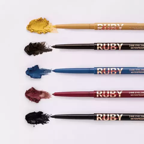 LÁPIS DE OLHOS EM GEL RETRATIL - RUBY KISSES RK
