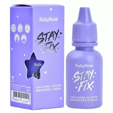 STAY FIX COLA PARA BASE E GLITTER - RUBY ROSE