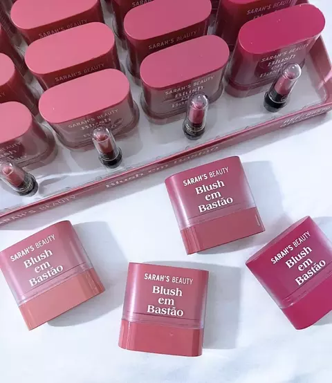 BLUSH EM BASTÃO - SARAH'S BEAUTY