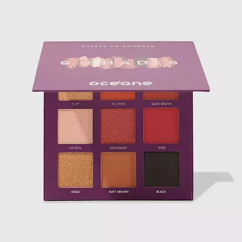 9 SHADES PALETA DE SOMBRAS - OCEANE
