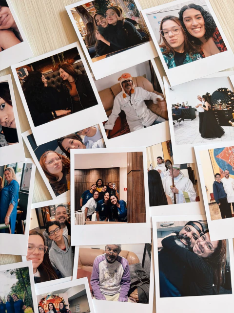 Pacote 50 Minis Polaroids