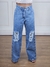 Calça Pantalona jeans Karla