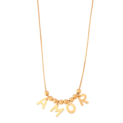 COLAR AMOR COM BOLINHA SEPARANDO