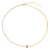 CHOCKER RIVIERA 2MM + CORRENTE GROUMET MÉDIA COM GOTA COLORIDA