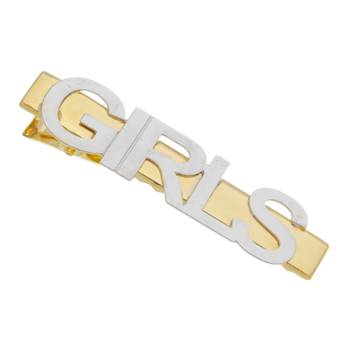 PRESILHA NOME CHAPA ATÉ 6 LETRAS