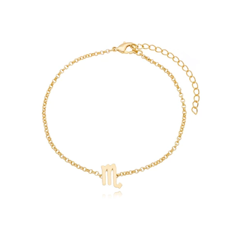 Pulseira signo chapa - comprar online