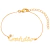 PULSEIRA GRATIDÃO COM UMA PEDRINHA ZIRCONIA