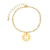 PULSEIRA DE SIGNOS COM PONTO DE LUZ NO EXTENSOR