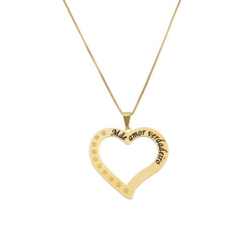 COLAR MÃE AMOR VERDADEIRO/AMOR DE FILHA