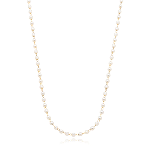 Chocker pérolas espaçadas